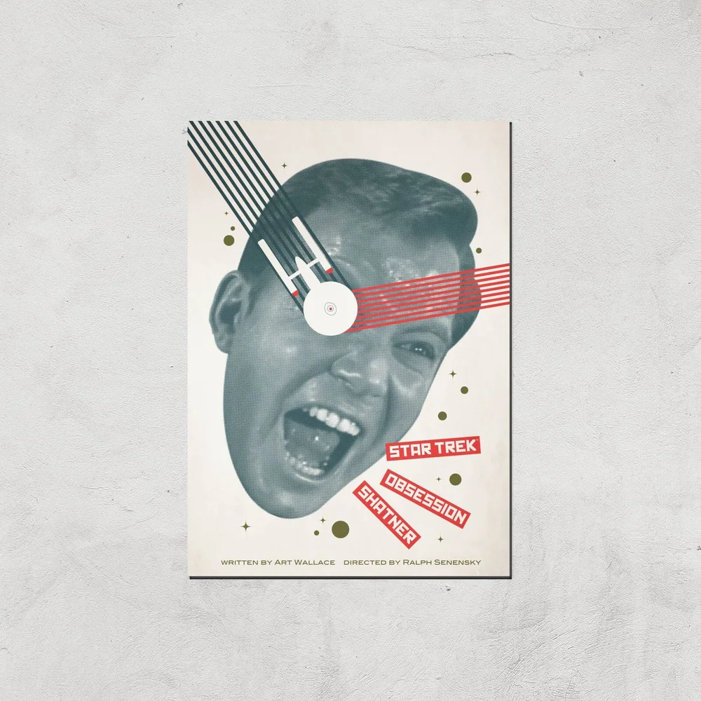 Obsession Shatner Giclee - A4 - Print Only Bild 1