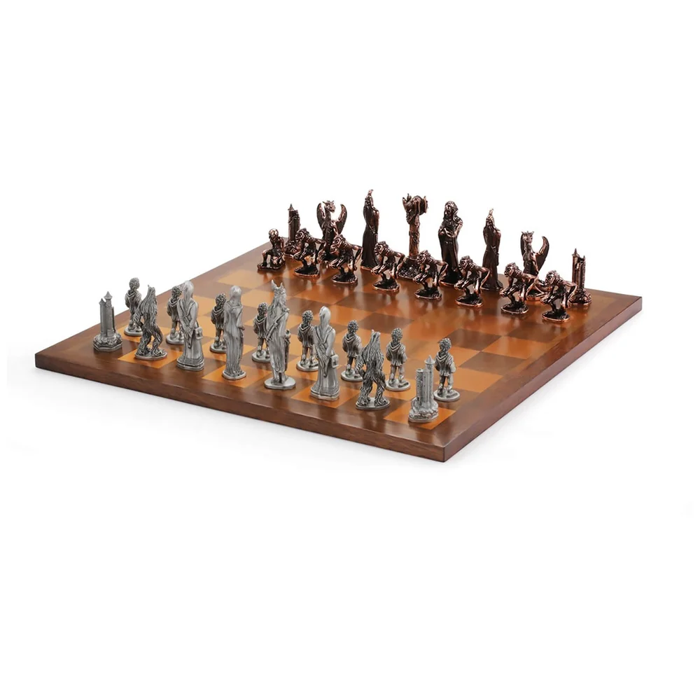 Royal Selangor Lord of the Rings Schachspiel - Krieg der Ringe Bild 1