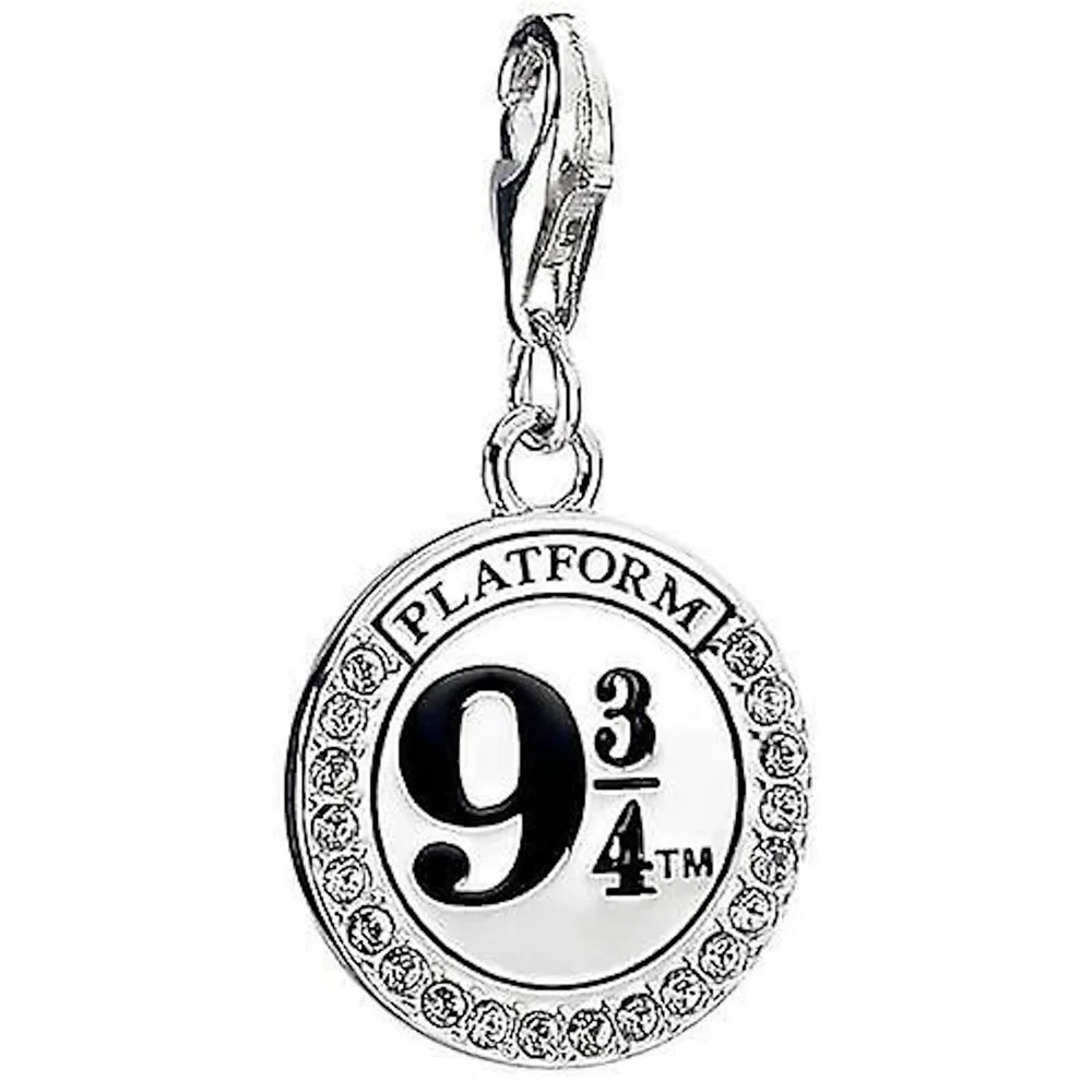 Harry Potter Sterling-Silber Halskette mit Bahnsteig 9 3/4 mit Swarovski-Steinen Bild 1