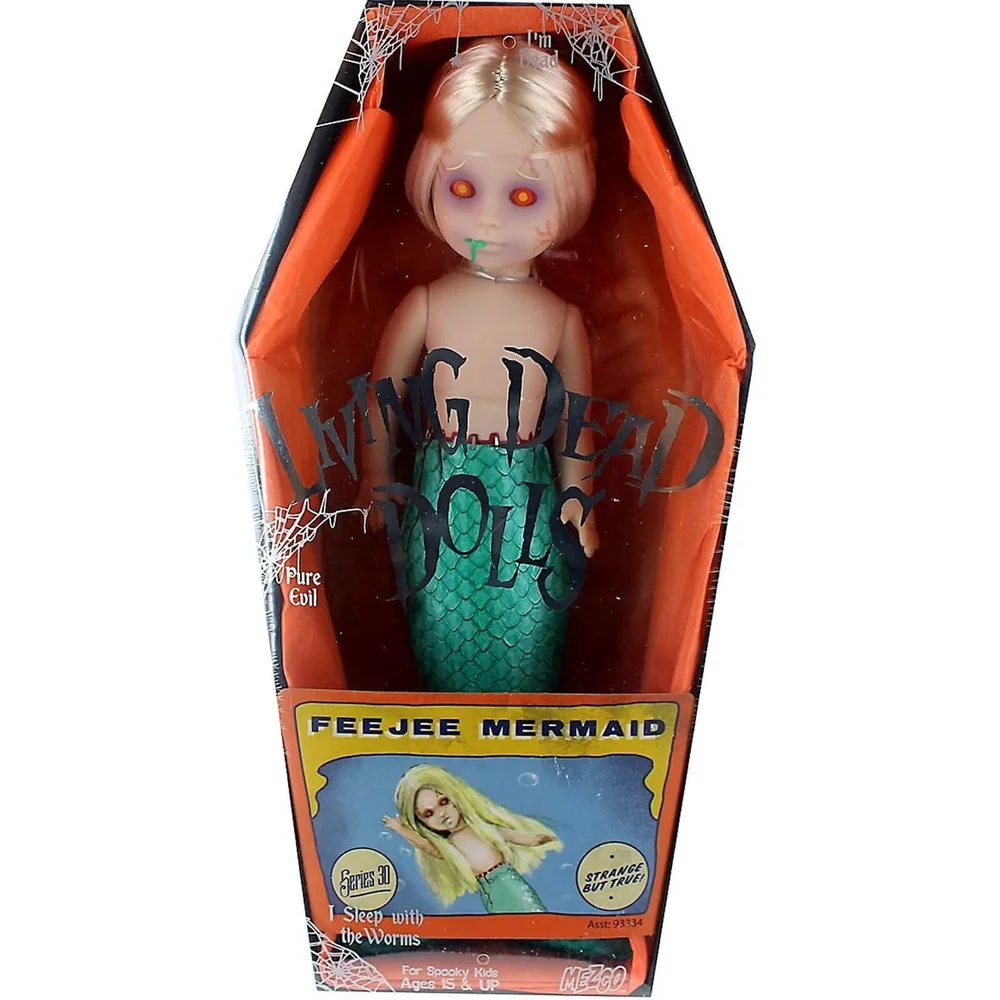 Mezco Living Dead Dolls Series 30 Variant - Feejee Mermaid 10 Inch Doll Bild 1