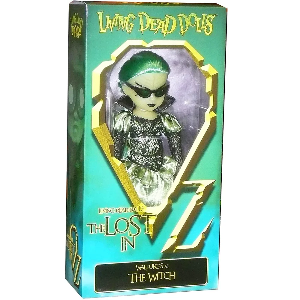 Mezco Living Dead Dolls - The Lost in OZ Exclusive Emerald City Variante - Walpurgis as the Witch Figur Bild 1
