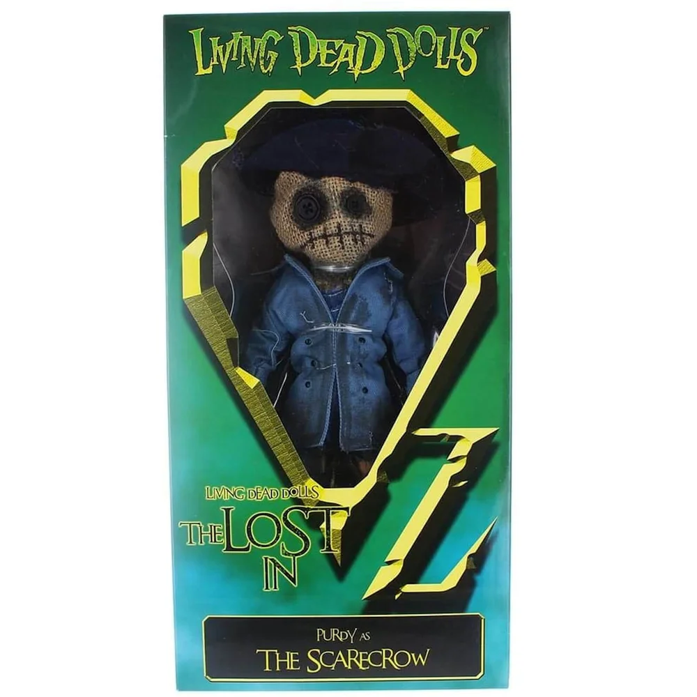 Mezco Living Dead Dolls - The Lost in OZ Exclusive Emerald City Variante - The Scarecrow Figur Bild 1