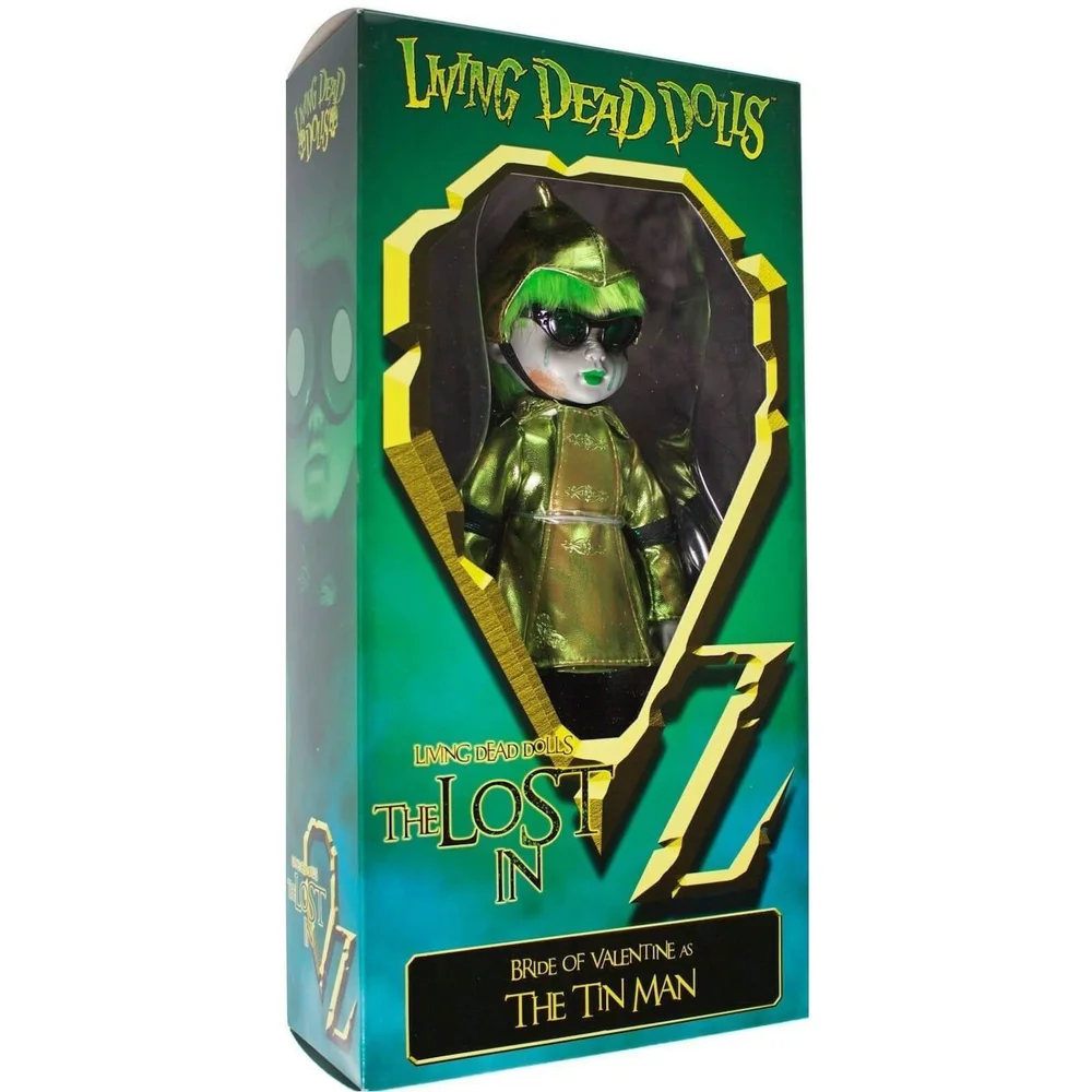 Mezco Living Dead Dolls - The Lost in OZ Exclusive Emerald City Variante - The Tin Man Figur Bild 1