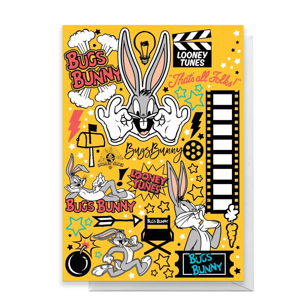 Looney Tunes Happy Birthday Greetings Card - Standard Card Bild 1