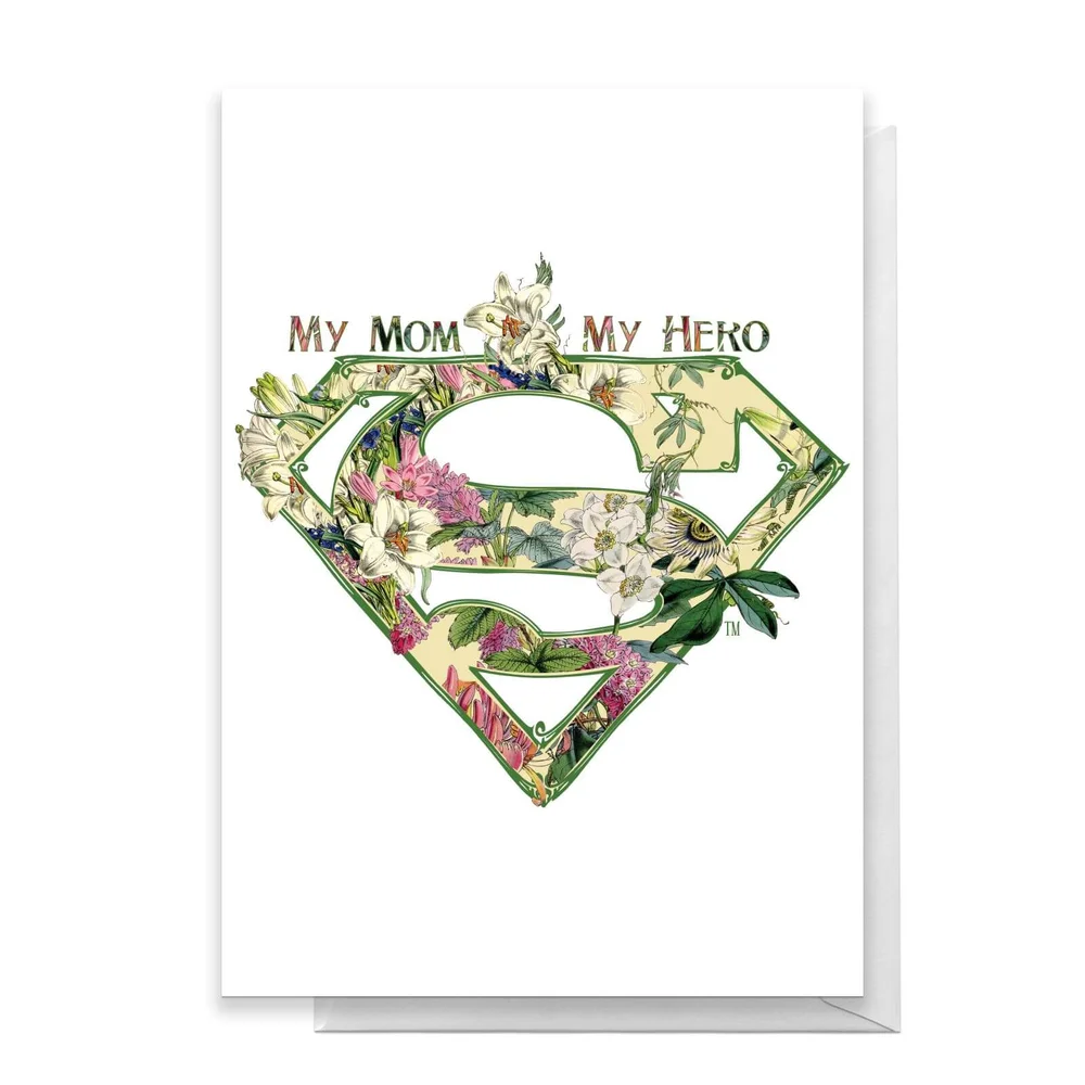 Superman Mother's Day Greetings Card - Standard Card Bild 1