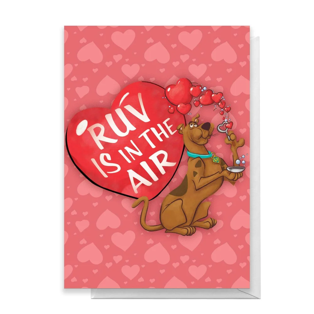 Scooby Doo Valentines Ruv Greetings Card - Standard Card Bild 1