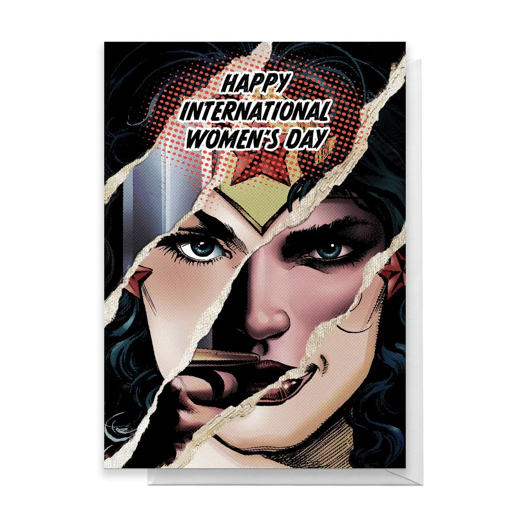 Wonder Woman International Women's Day Greetings Card - Standard Card Bild 1