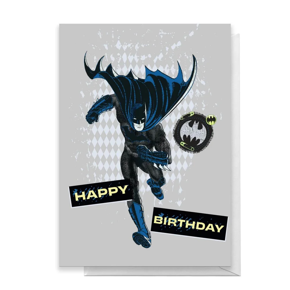 Batman Happy Birthday Greetings Card - Standard Card Bild 1