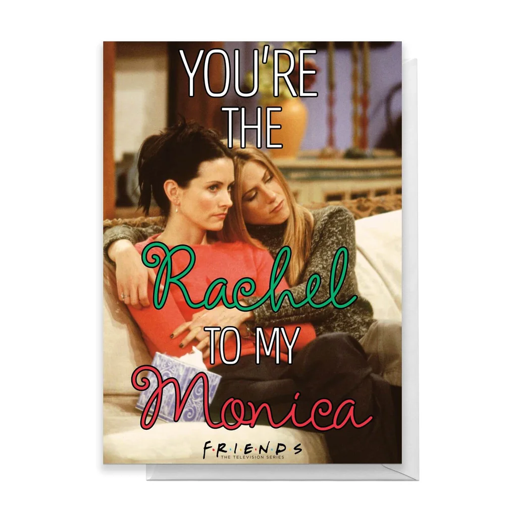 Friends Rachel To My Monica Greetings Card - Standard Card Bild 1