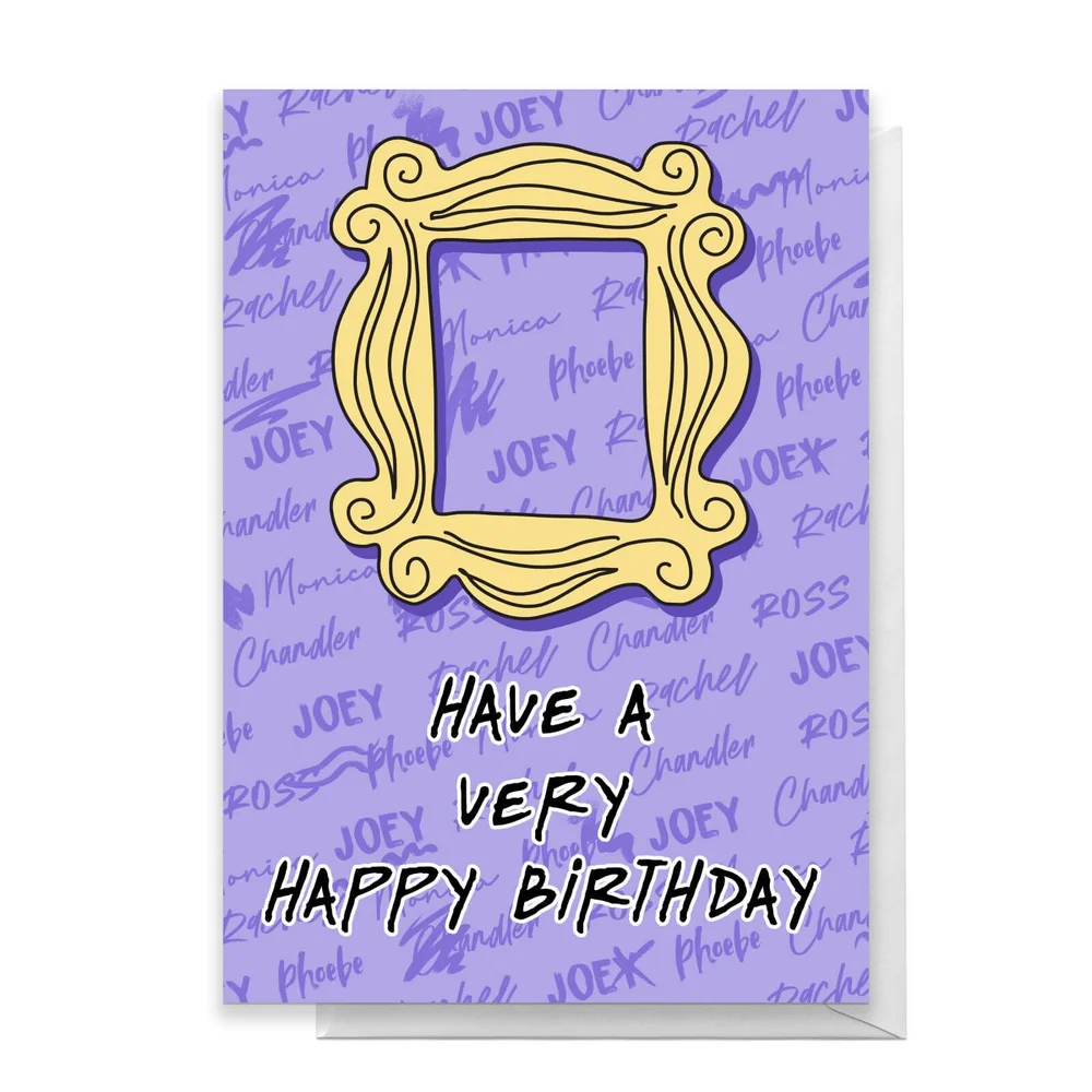 Friends Happy Birthday Greetings Card - Standard Card Bild 1
