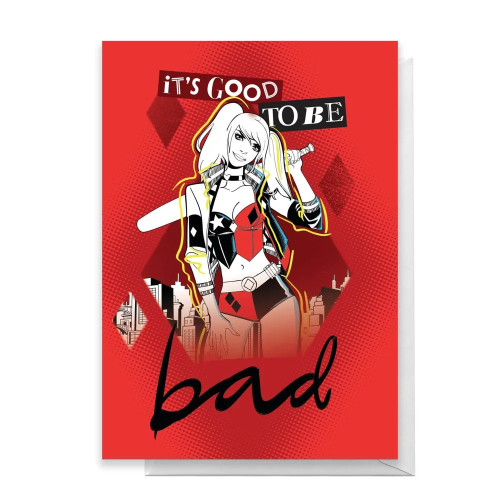 Harley Quinn Greetings Card - Standard Card Bild 1