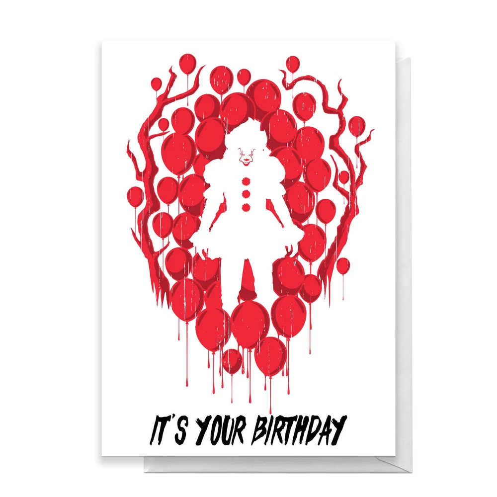 IT Happy Birthday Greetings Card - Standard Card Bild 1
