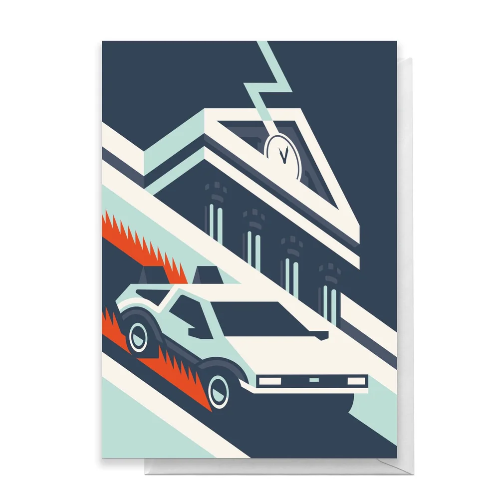 Back To The Future Greetings Card - Standard Card Bild 1