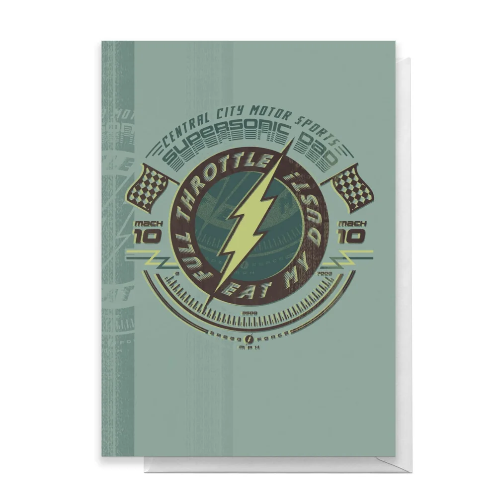 The Flash Father's Day Greetings Card - Standard Card Bild 1