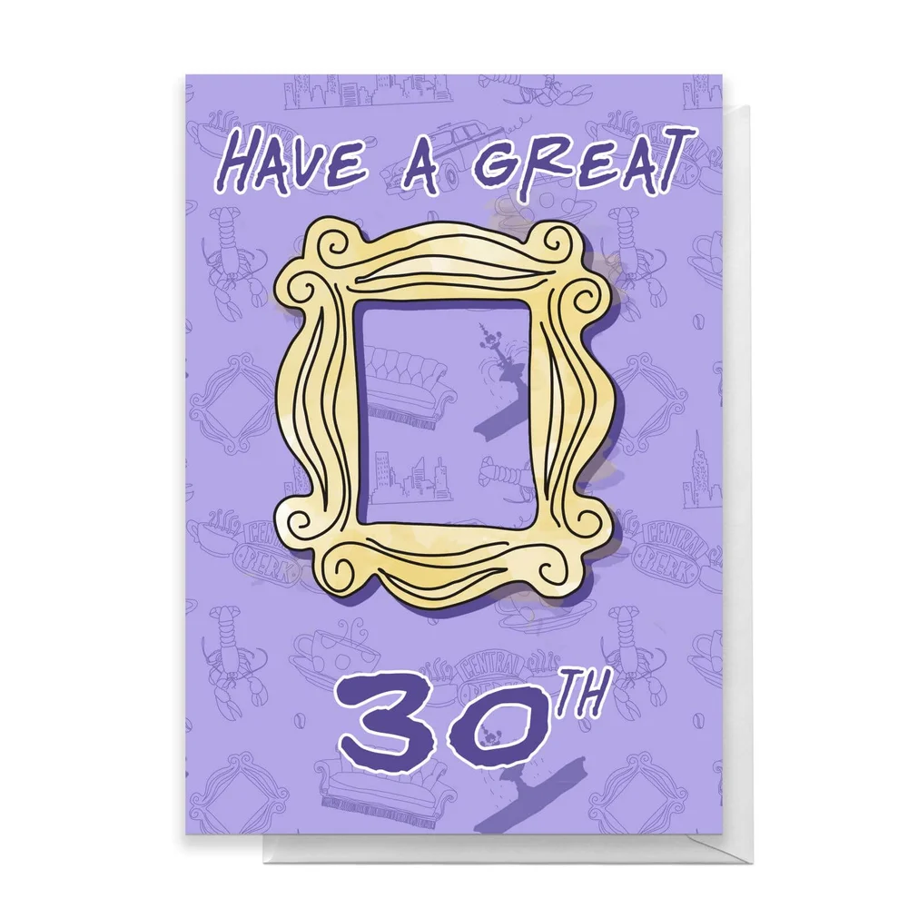 Friends Birthday 30th Greetings Card - Giant Card Bild 1