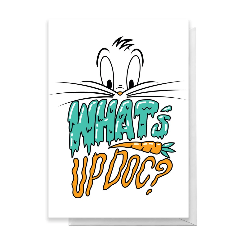 Looney Tunes What's Up Doc? Greetings Card - Standard Card Bild 1