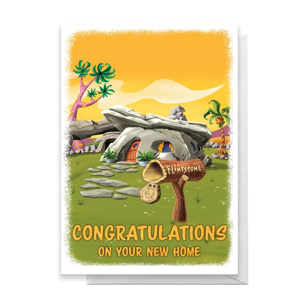 Flintstones New Home Greetings Card - Standard Card Bild 1