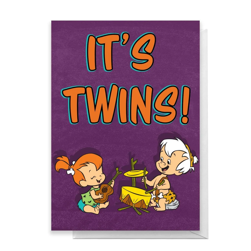 Flintstones It's Twins Greetings Card - Standard Card Bild 1