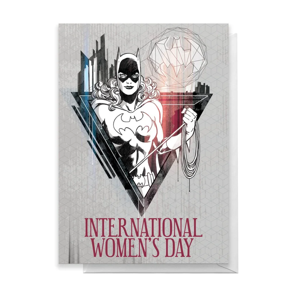 BatGirl International Women's Day Greetings Card - Standard Card Bild 1