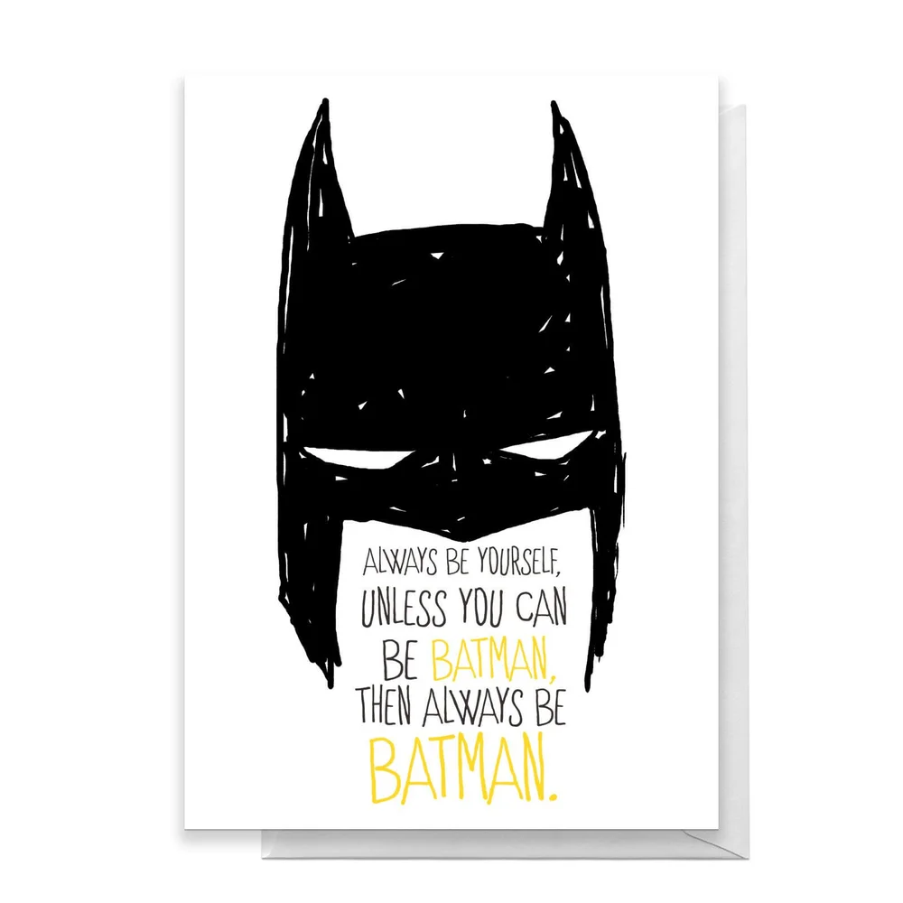 Batman Always Greetings Card - Standard Card Bild 1