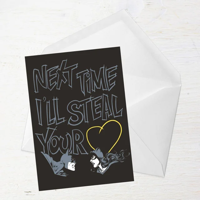 DC Valentine's Day Greetings Card