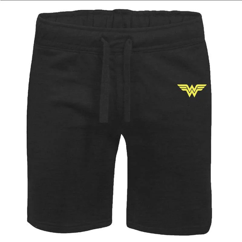 DC Wonder Woman Unisex Jogger Shorts - Black - S Bild 1