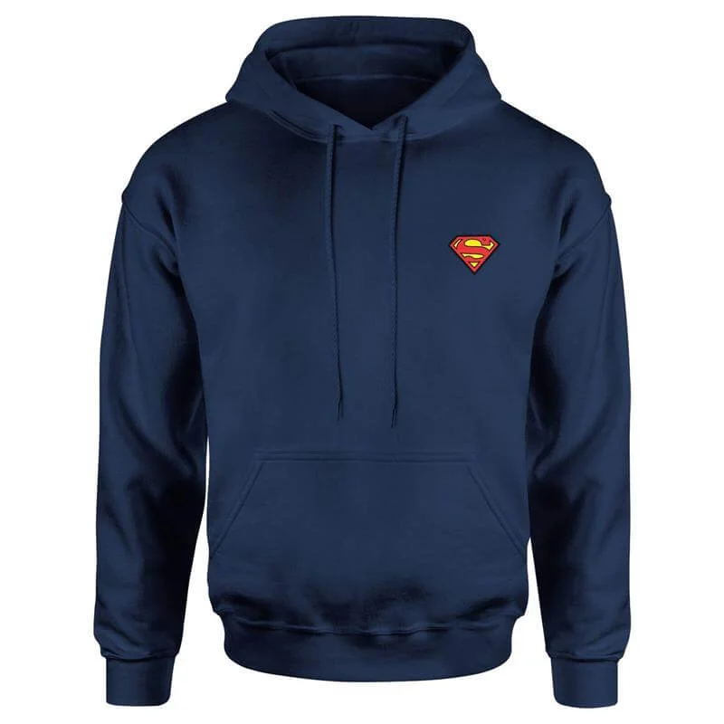 DC Superman Unisex Hoodie - Navy - S Bild 1