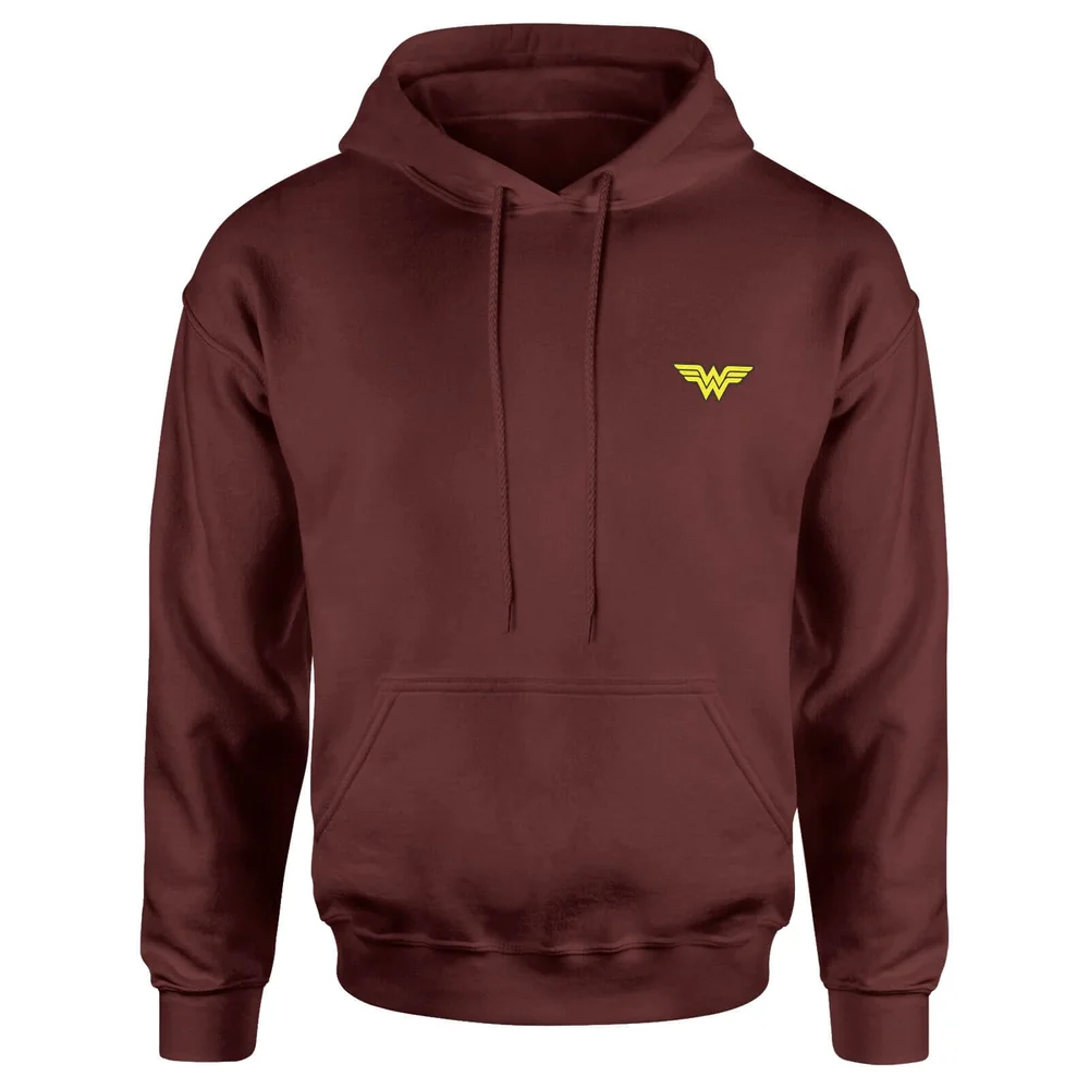 DC Wonder Woman Unisex Hoodie - Burgundy - XL Bild 1