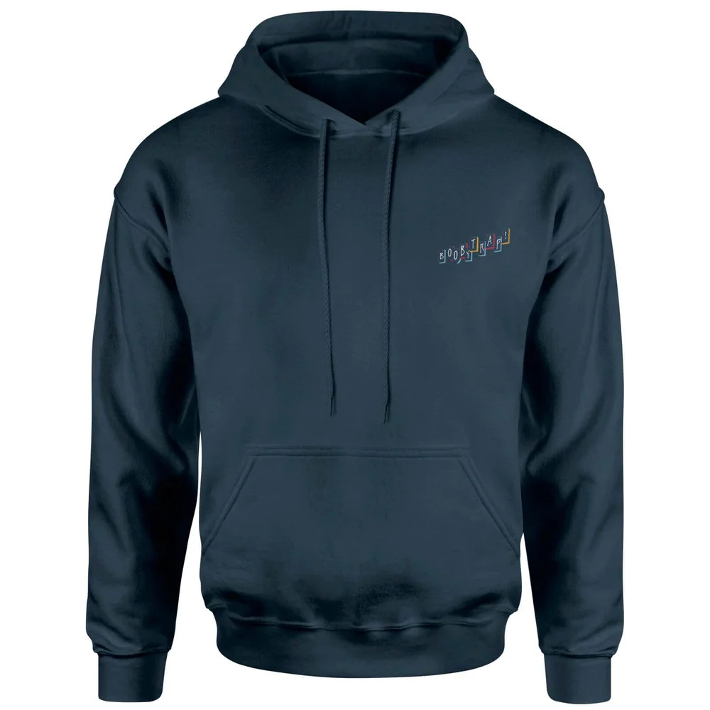 DC Birds of Prey Boobytrap Embroidered Unisex Hoodie - Navy - S Bild 1