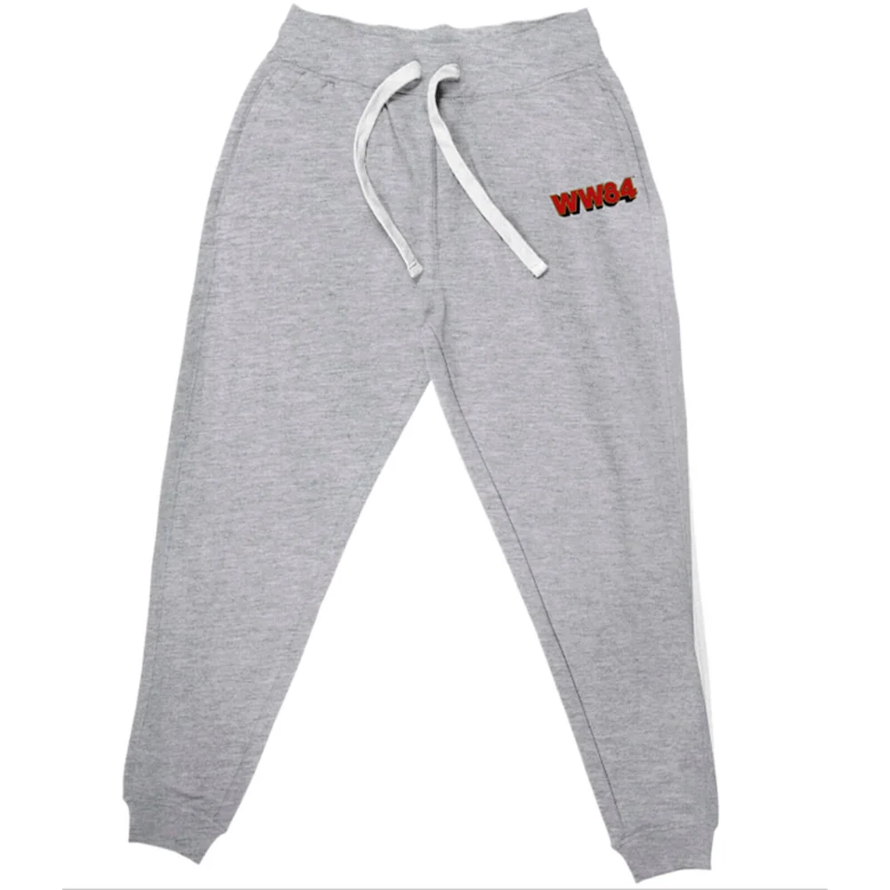 DC Wonder Woman WW84 Embroidered Unisex Joggers - Grey - S Bild 1