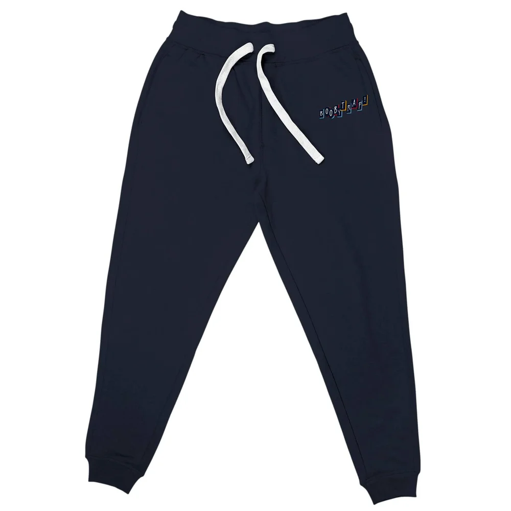 DC Birds of Prey Boobytrap Embroidered Unisex Joggers - Navy - S Bild 1
