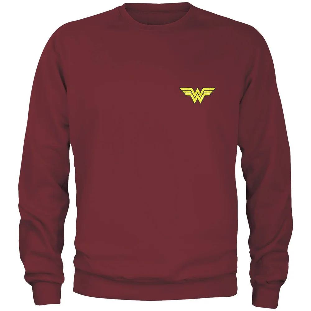 DC Wonder Woman Unisex Sweatshirt - Burgundy - S Bild 1