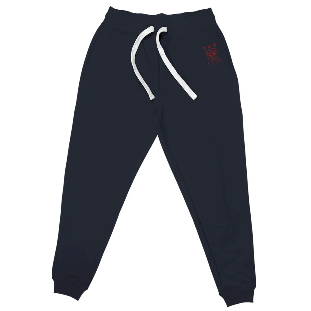 Transformers Autobot Embroidered Unisex Joggers - Navy - S Bild 1