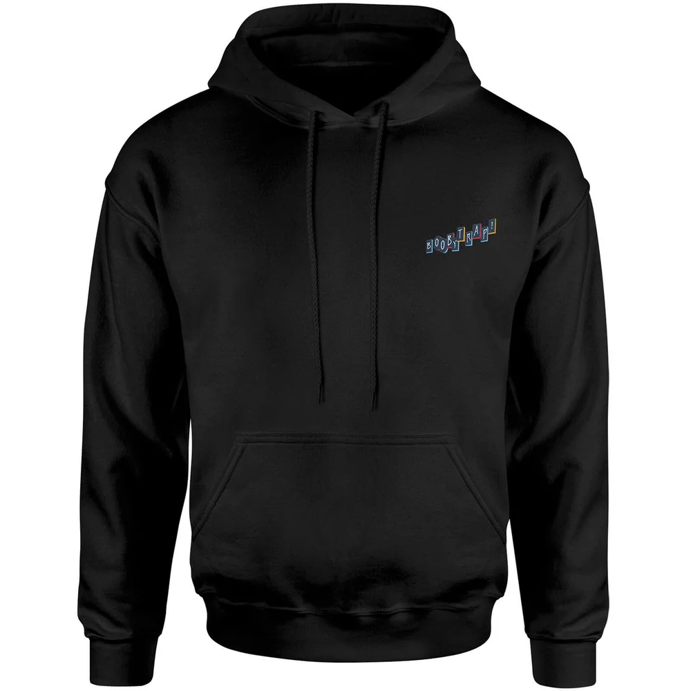 DC Birds of Prey Boobytrap Embroidered Unisex Hoodie - Black - S Bild 1