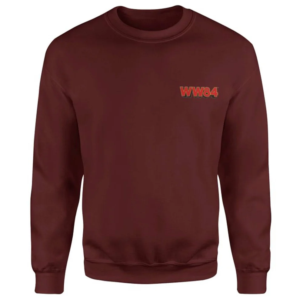 DC Wonder Woman WW84 Embroidered Unisex Sweatshirt - Burgundy - XL Bild 1