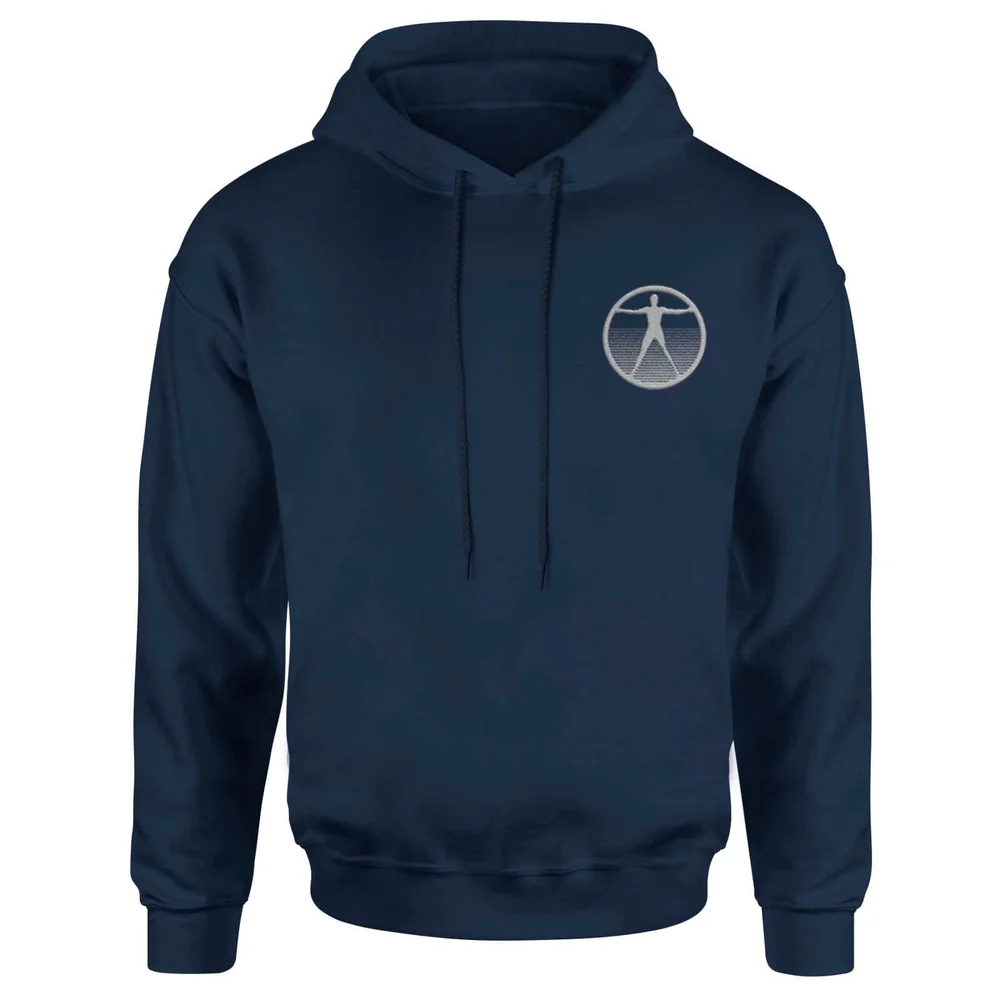 Westworld Logo Embroidered Unisex Hoodie - Navy - S Bild 1