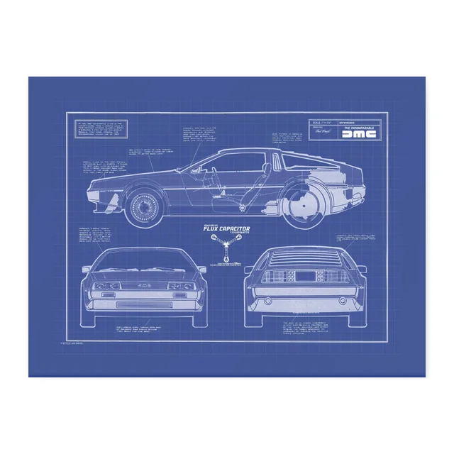 Back To The Future Chopping Board