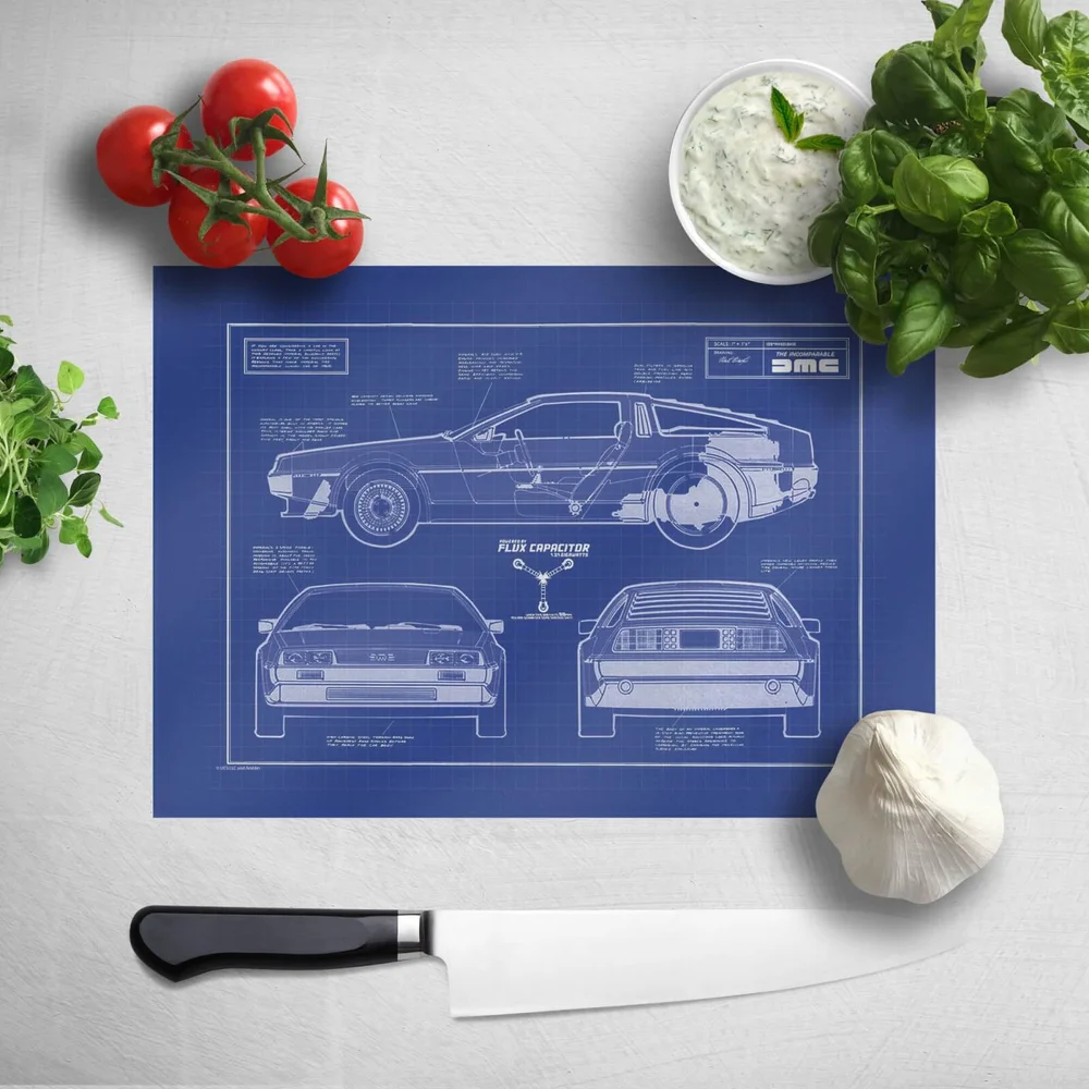 Back To The Future Chopping Board Bild 1