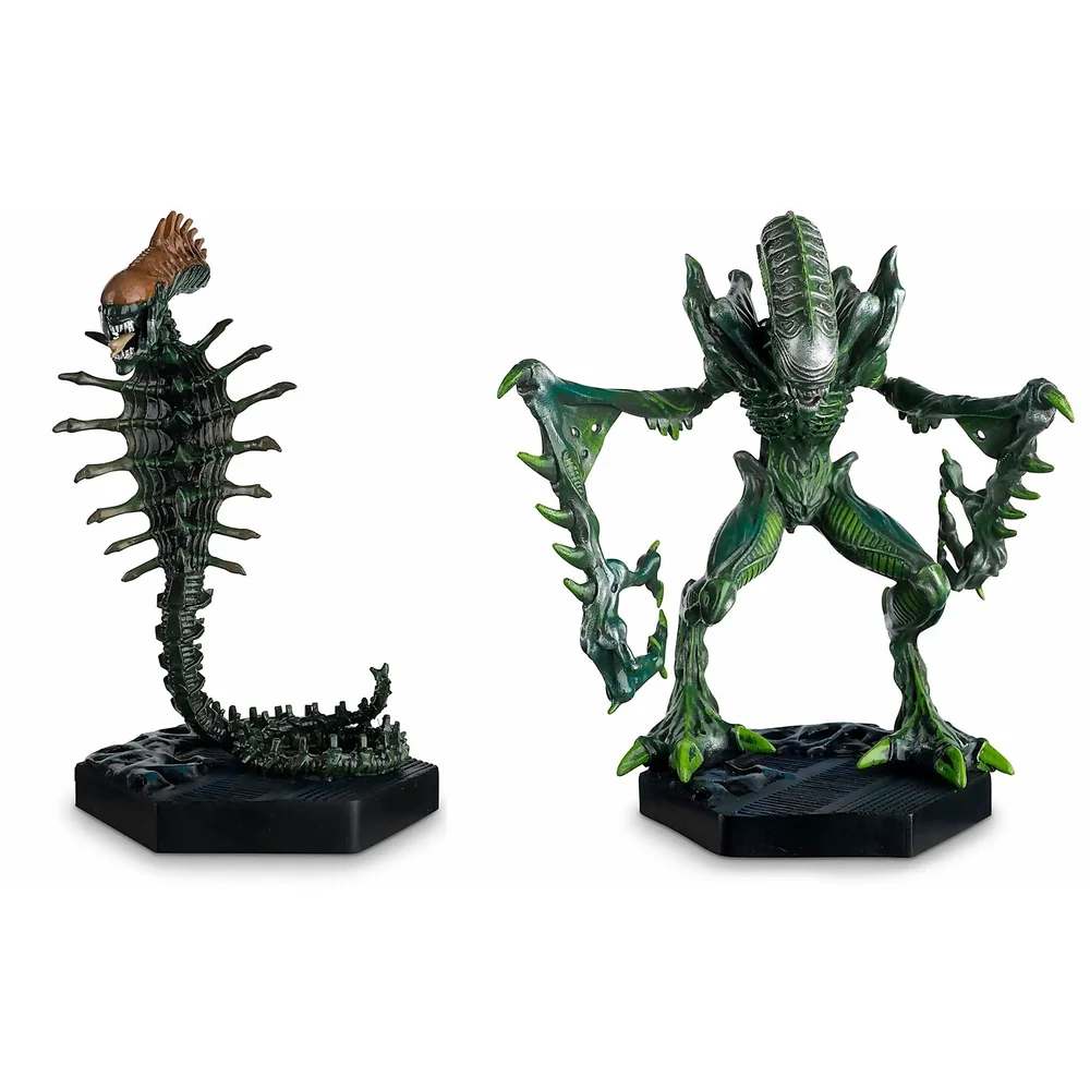 Eaglemoss Figure Collection - Alien Retro Snake & Mantis Figurenset (2er-Pack) Bild 1