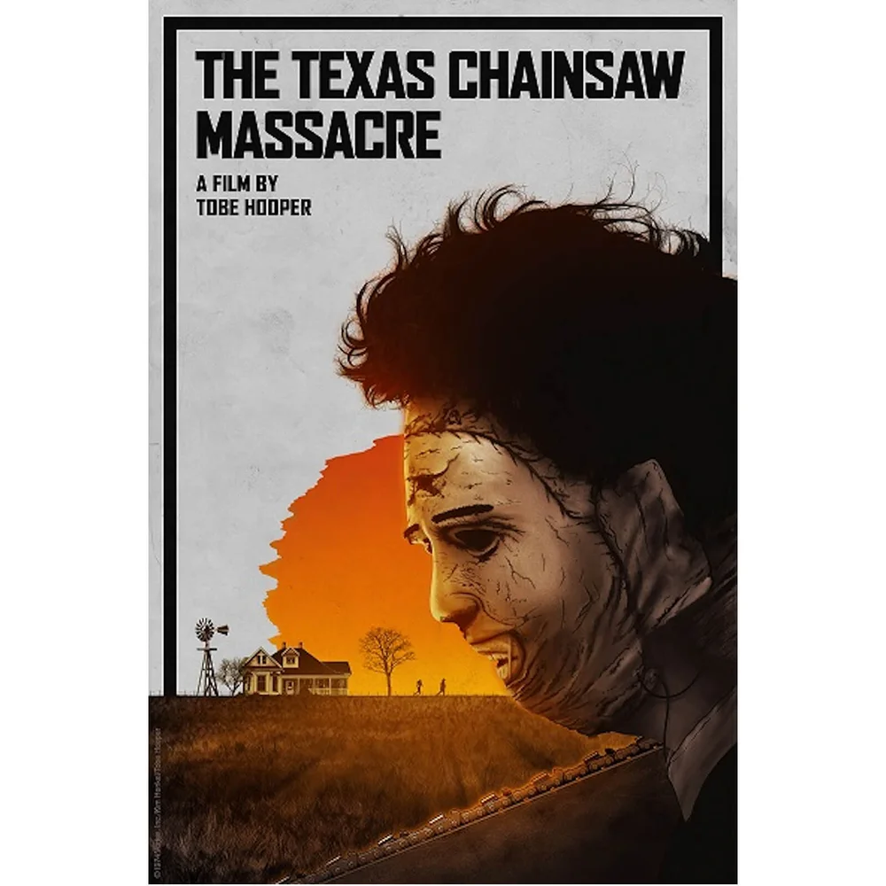 Texas Chainsaw Massacre Limitierte Auflage Fine Art Giclée Bild 1