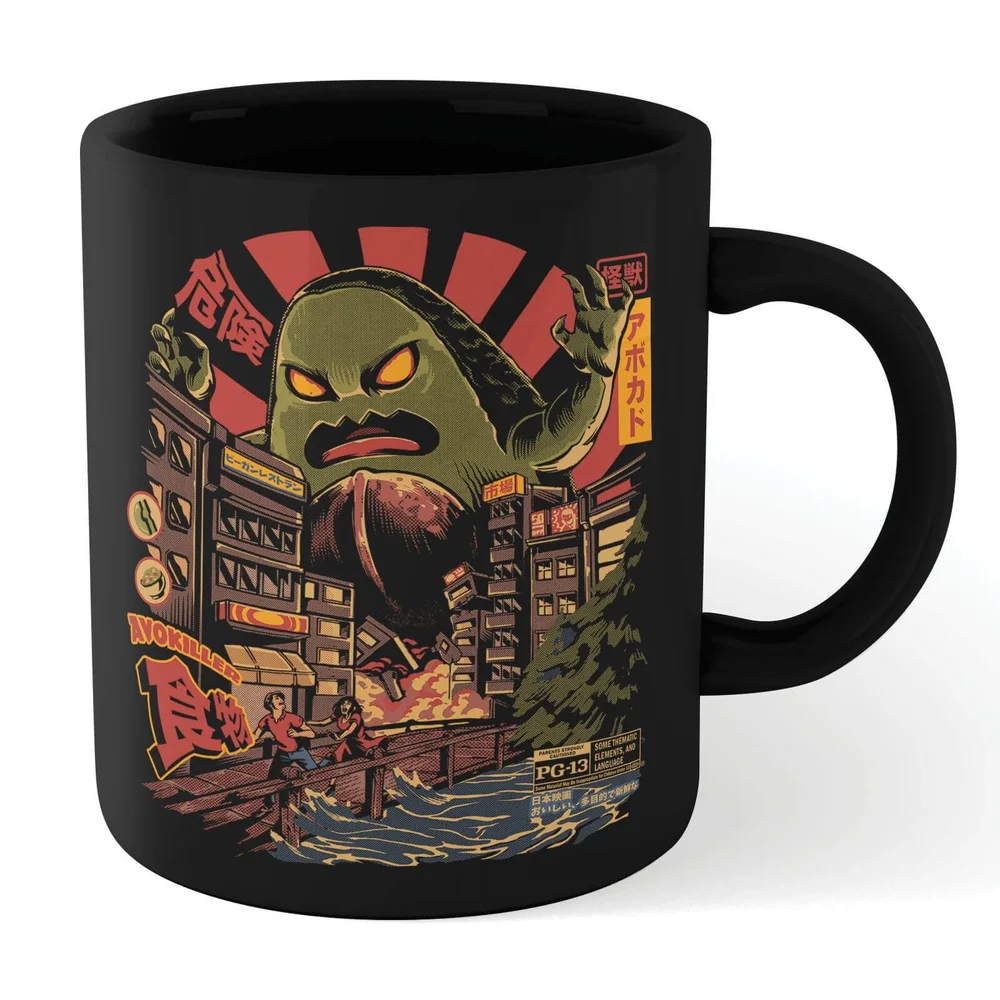 Ilustrata Avokiller Mug - Black Bild 1