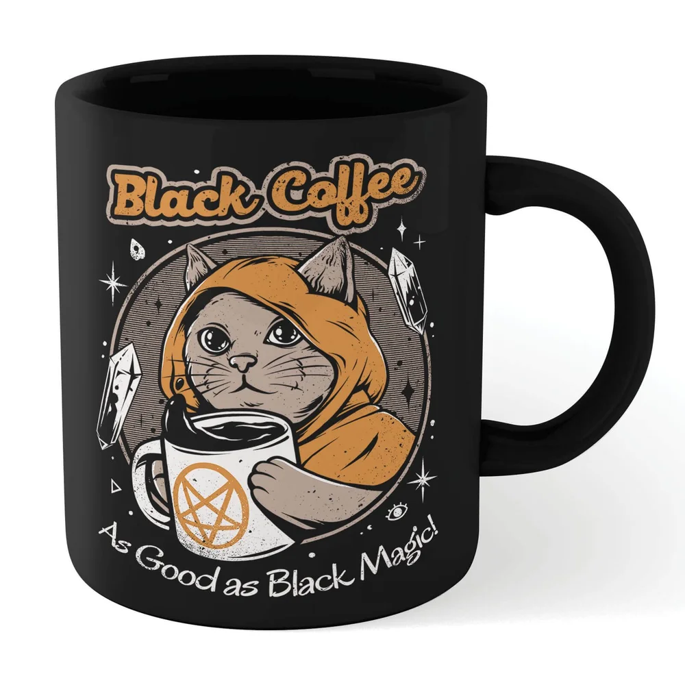 Ilustrata Black Coffee Mug - Black Bild 1