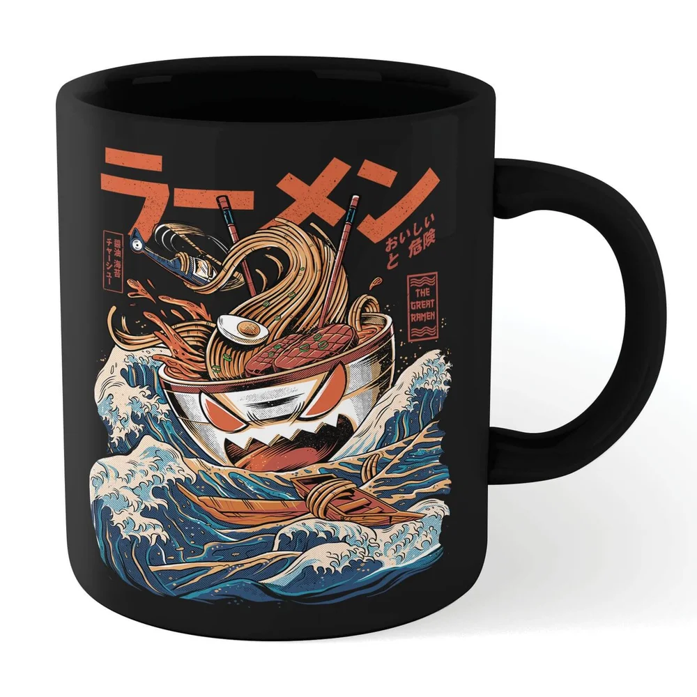 Ilustrata Great Ramen Mug - Black Bild 1