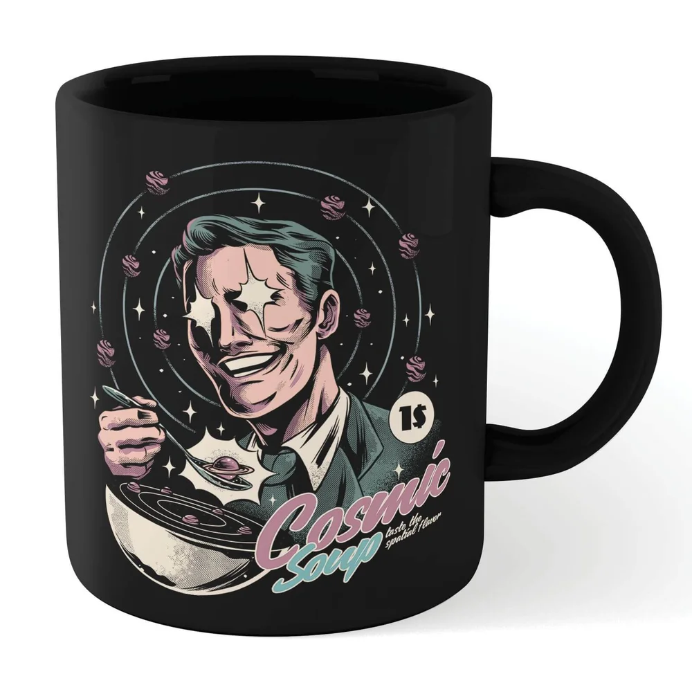 Ilustrata Cosmic Soup Mug - Black Bild 1