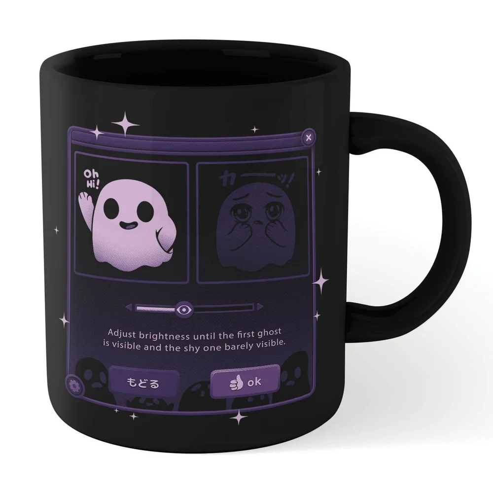 Ilustrata Dandere Ghost Mug - Black Bild 1
