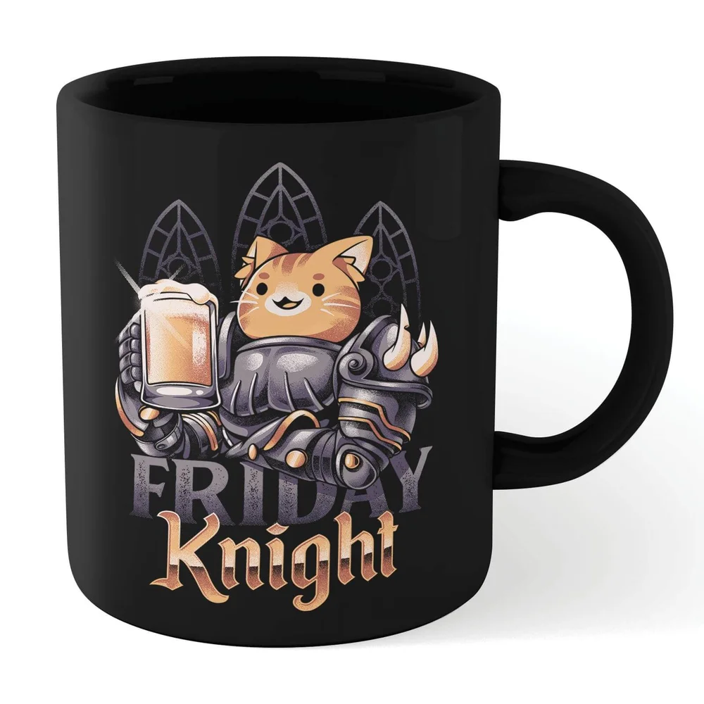 Ilustrata Friday Knight Mug - Black Bild 1