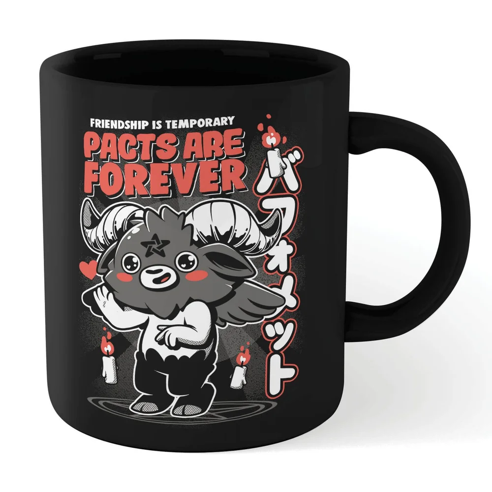 Ilustrata Pacts Are Forever Mug - Black Bild 1