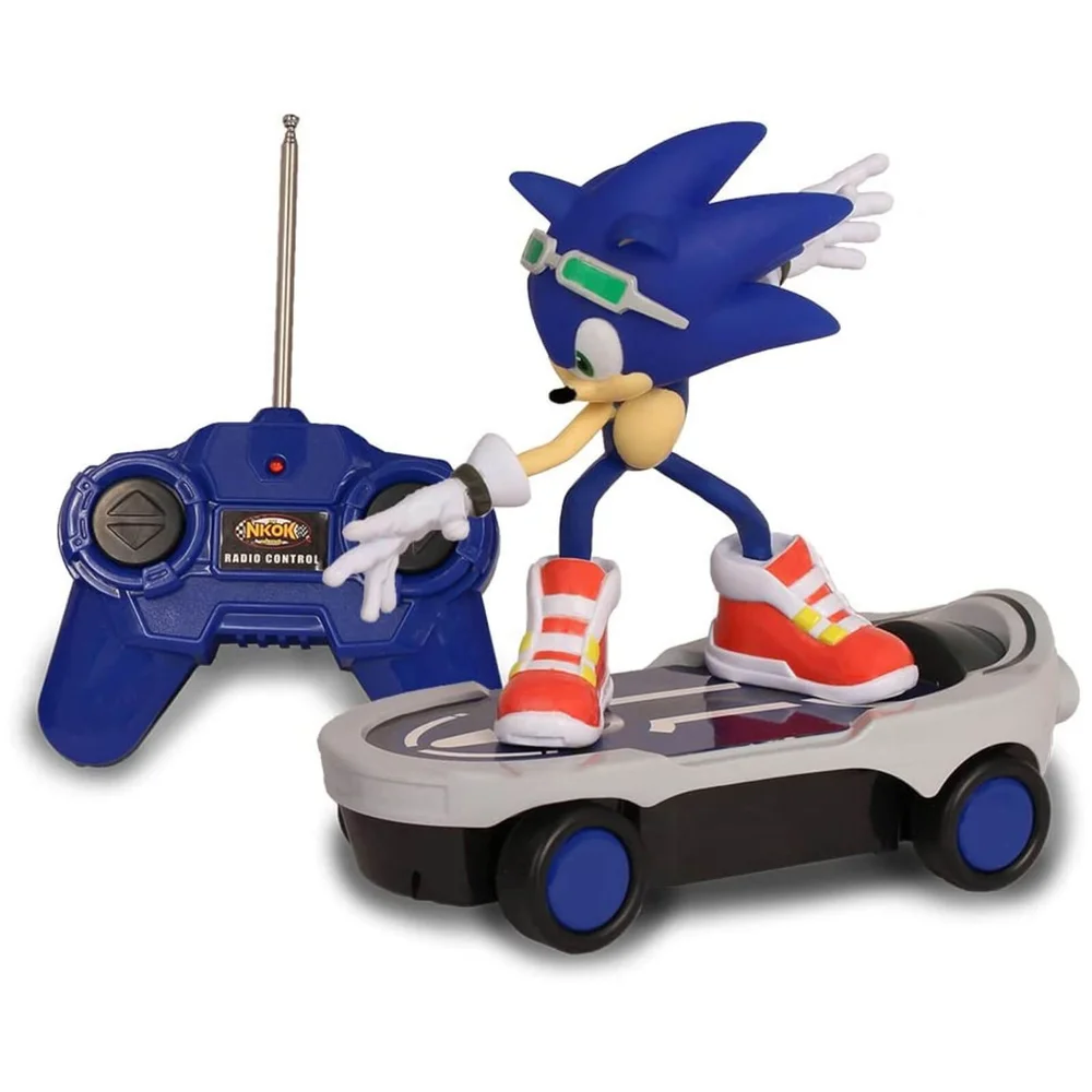 Sonic the Hedgehog Free Rider Remote Control Skateboard Bild 1