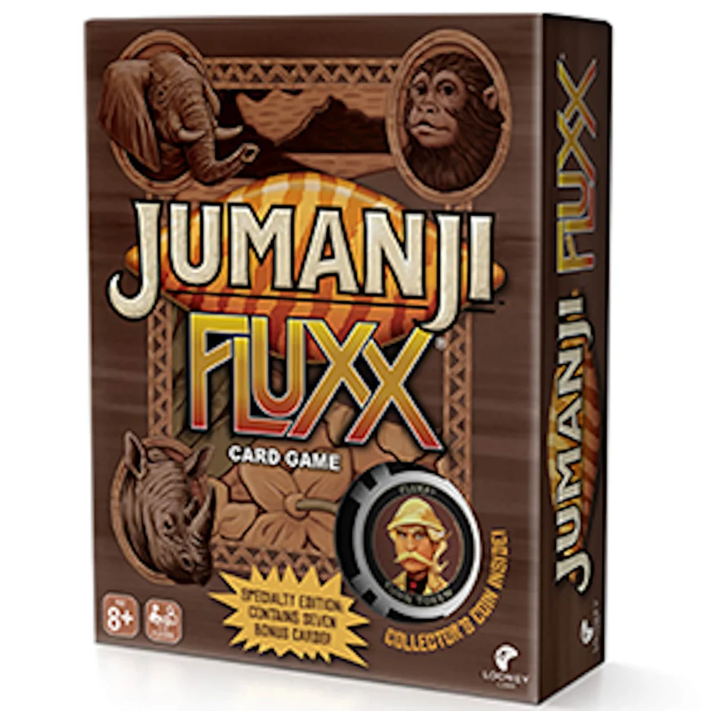 Jumanji Fluxx Brettspiel Bild 1