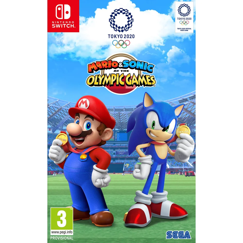 Mario und Sonic bei den Olympischen Spielen in Tokio 2020 Bild 1